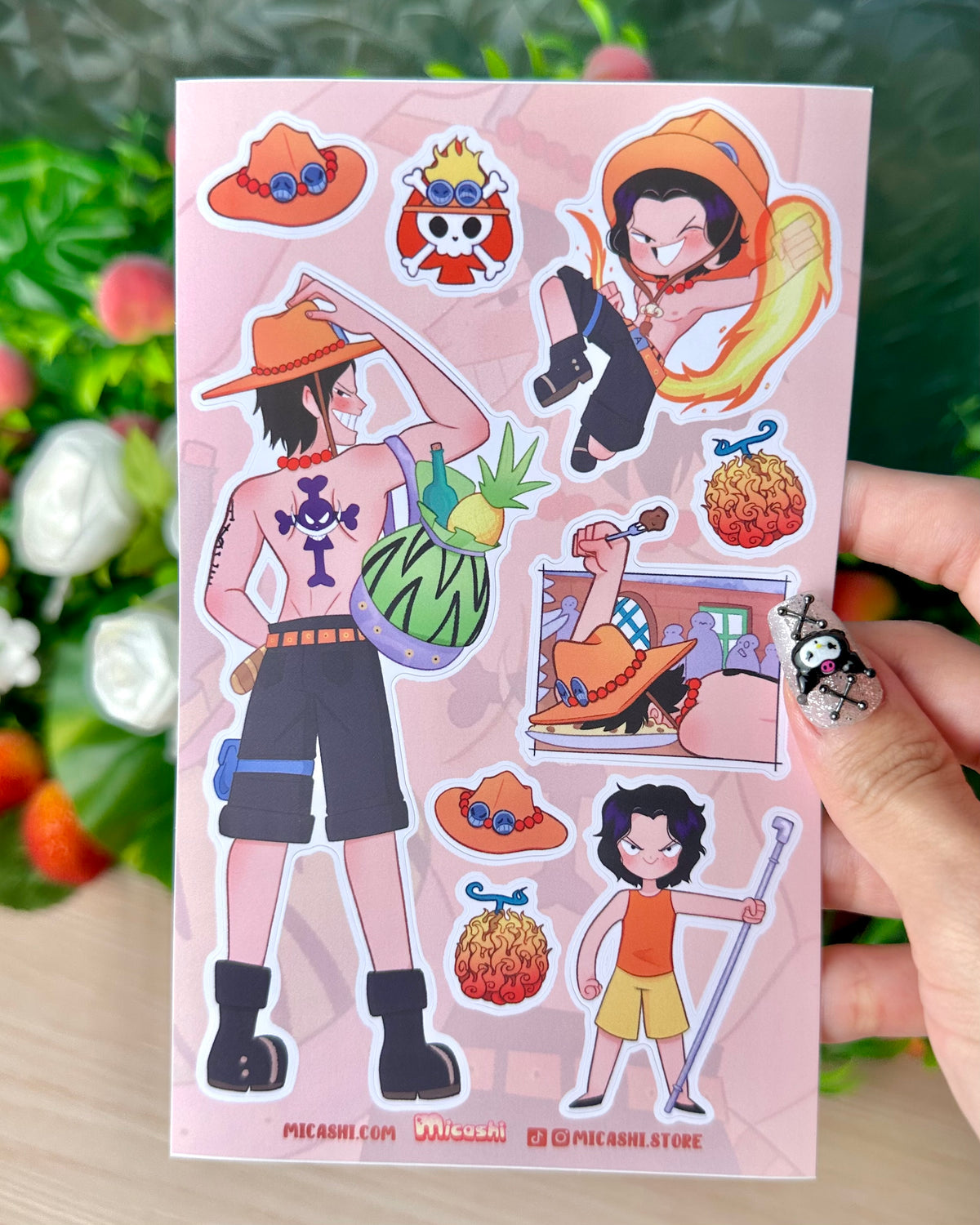 Pirates vinyl sticker sheets! :D