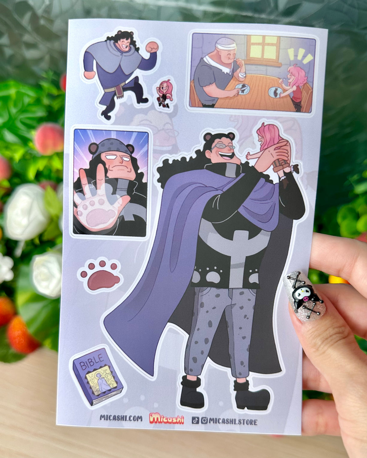 Pirates vinyl sticker sheets! :D
