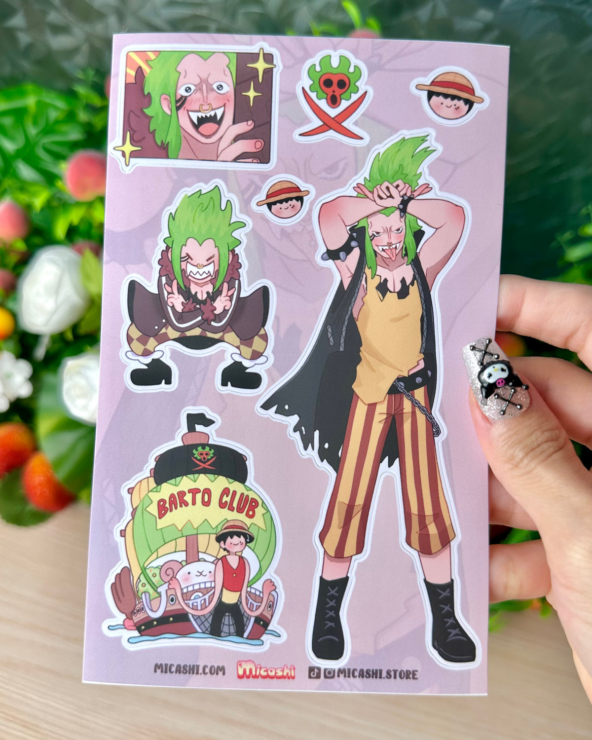 Pirates vinyl sticker sheets! :D