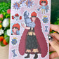 Pirates vinyl sticker sheets! :D