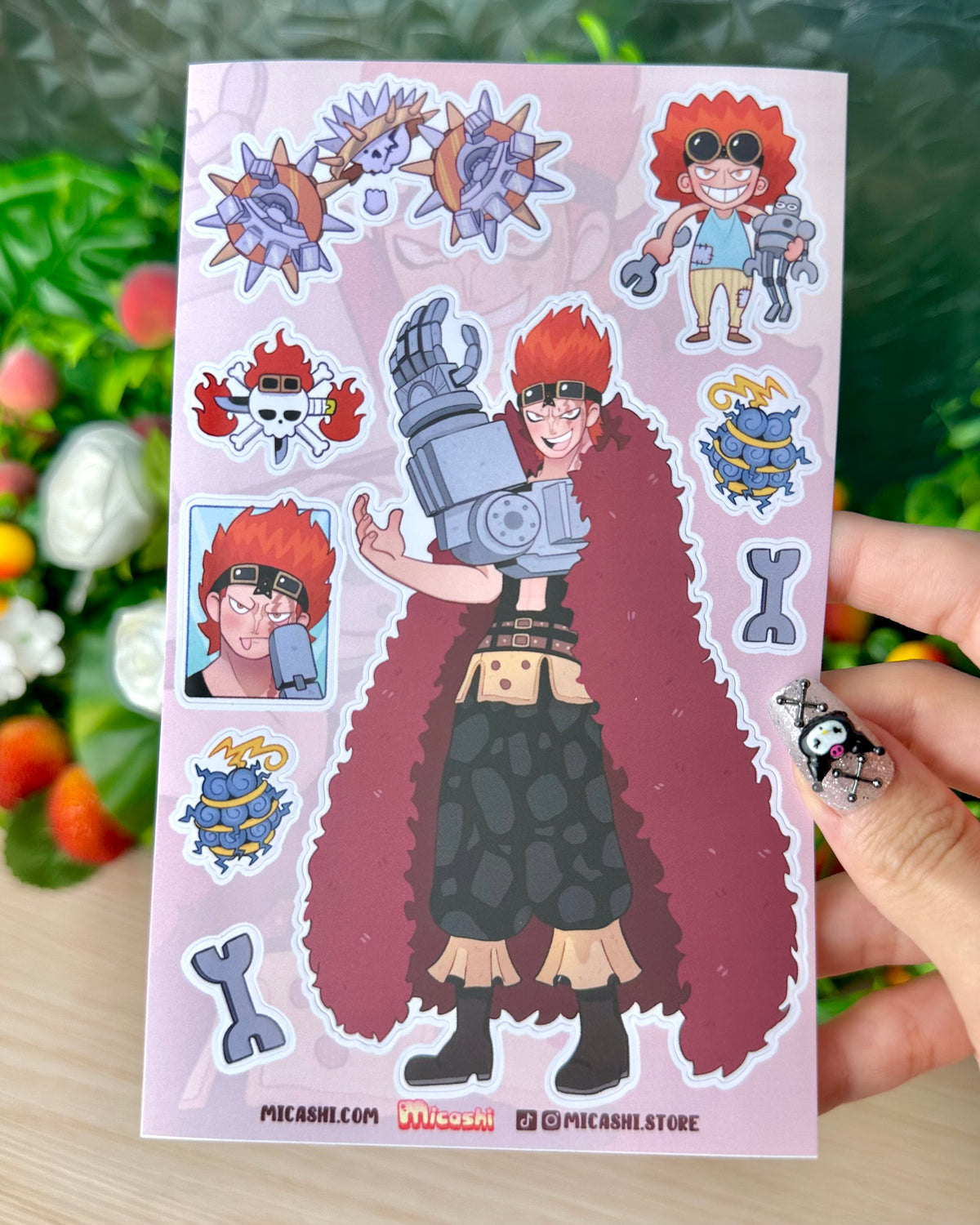 Pirates vinyl sticker sheets! :D