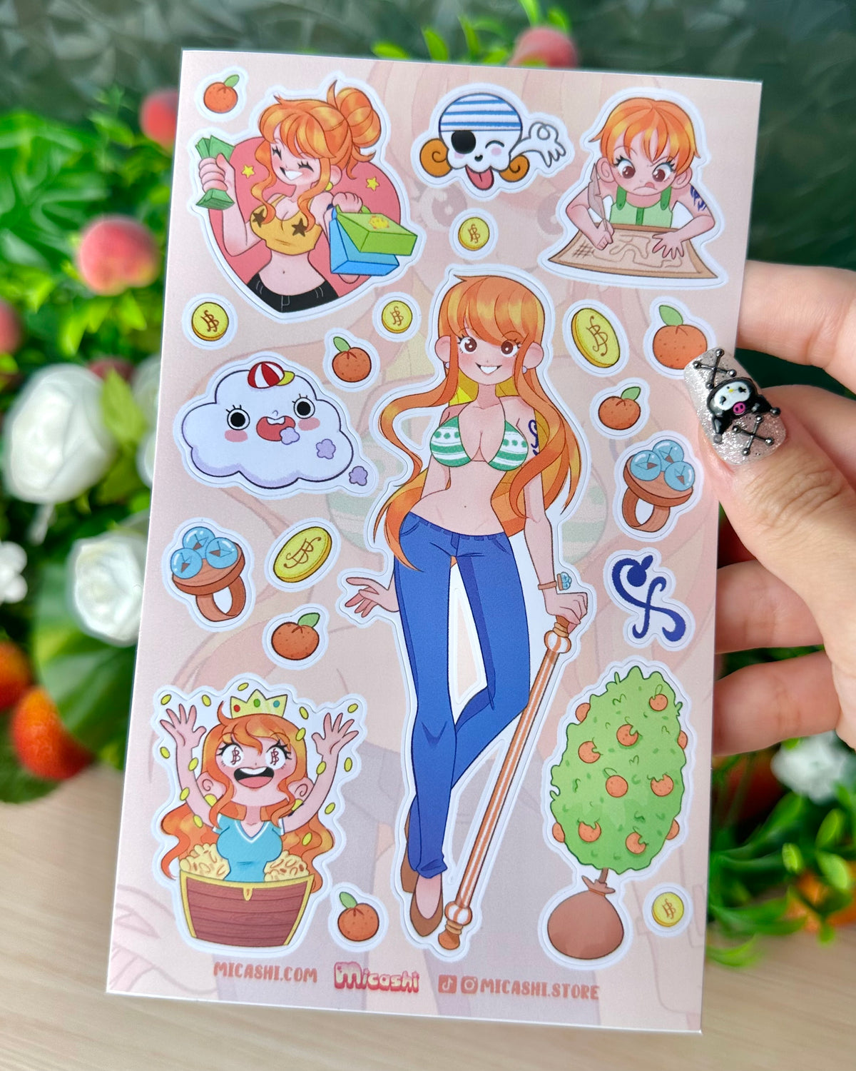Pirates vinyl sticker sheets! :D