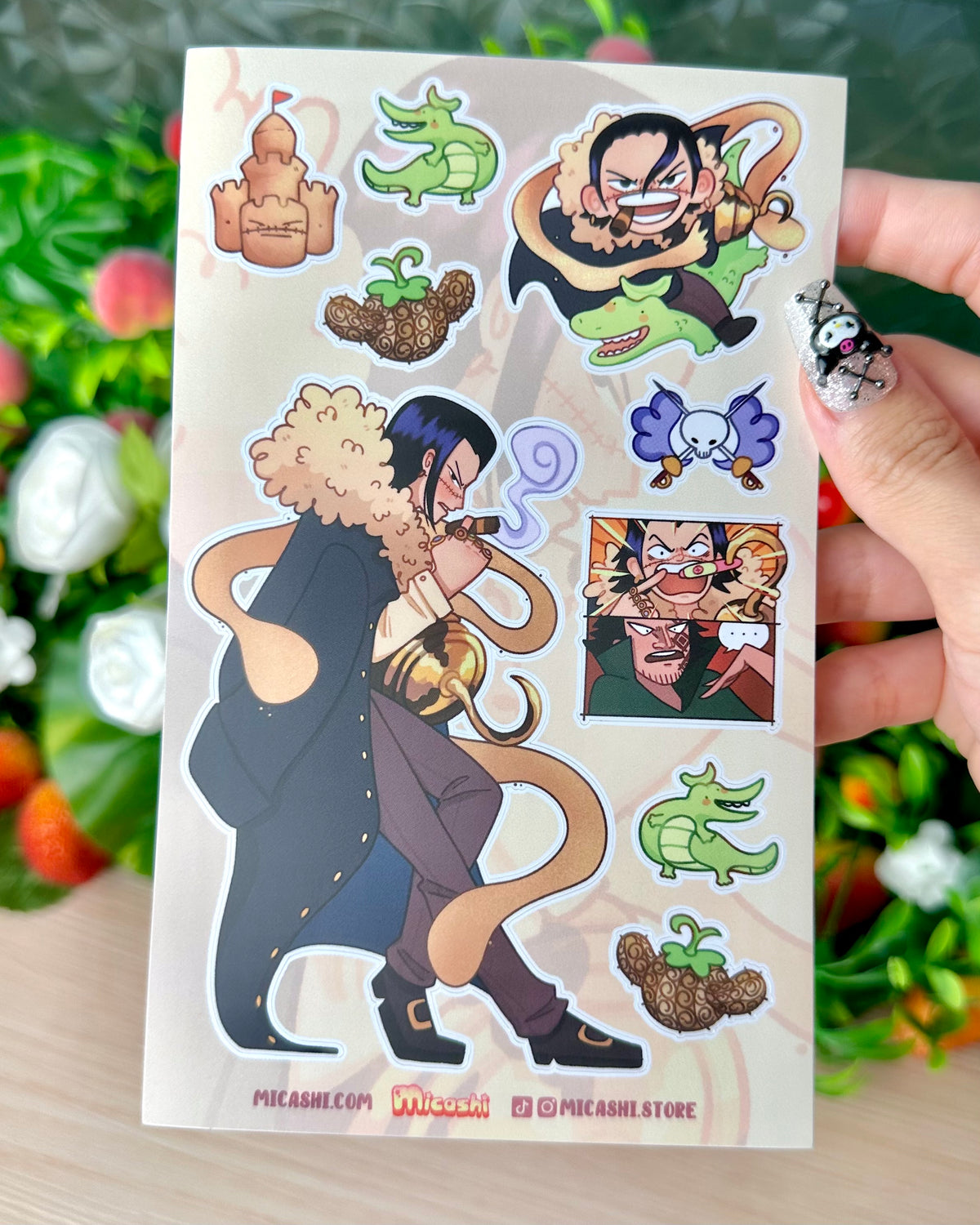 Pirates vinyl sticker sheets! :D