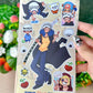 Pirates vinyl sticker sheets! :D