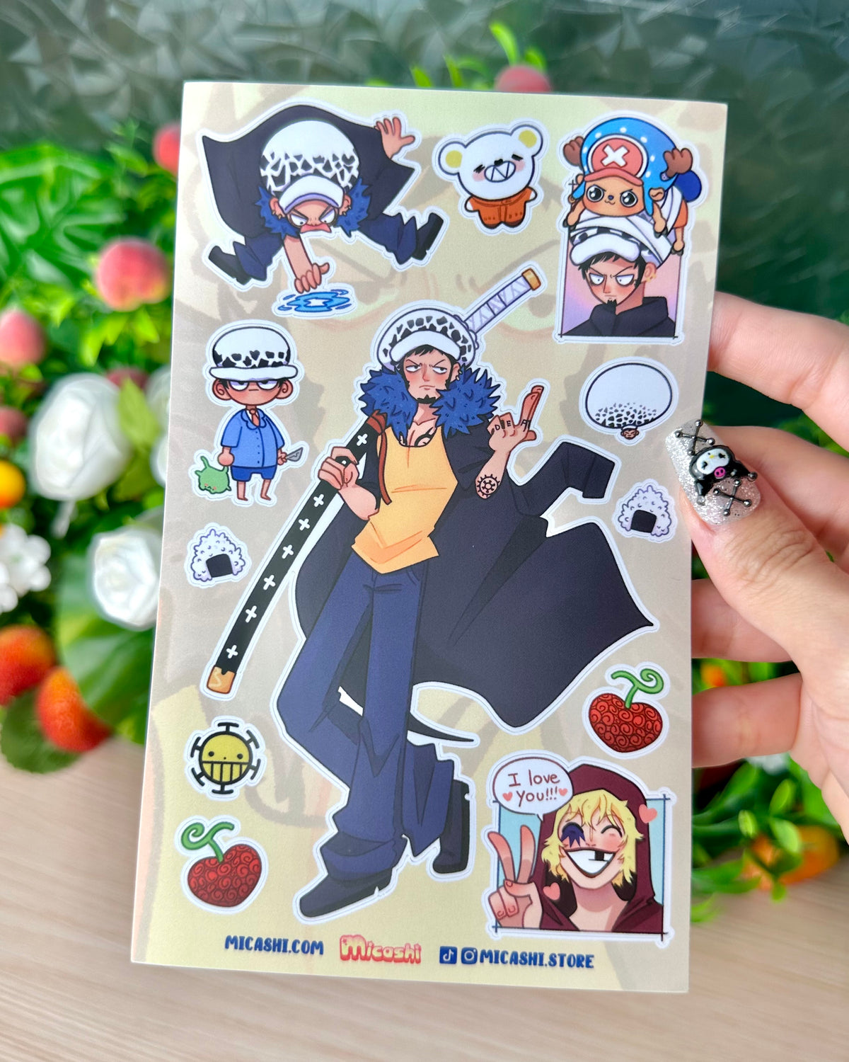 Pirates vinyl sticker sheets! :D