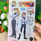 Pirates vinyl sticker sheets! :D