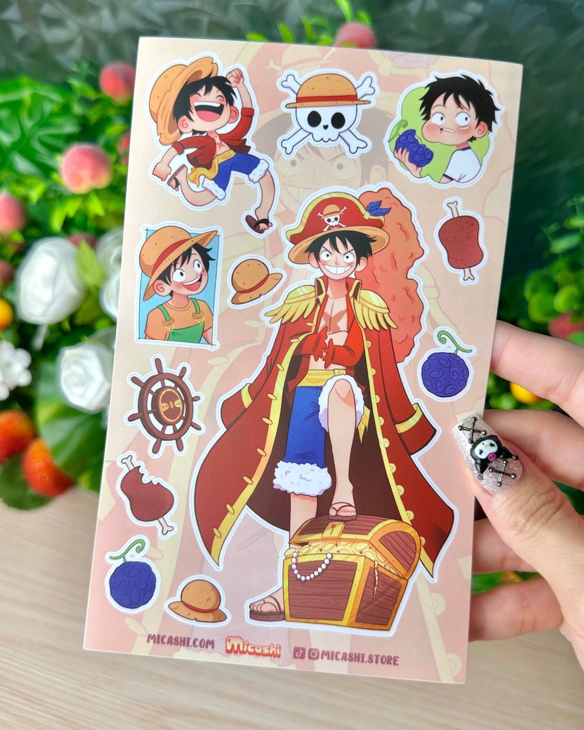 Pirates vinyl sticker sheets! :D