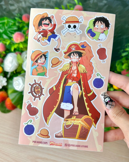 Pirates vinyl sticker sheets! :D