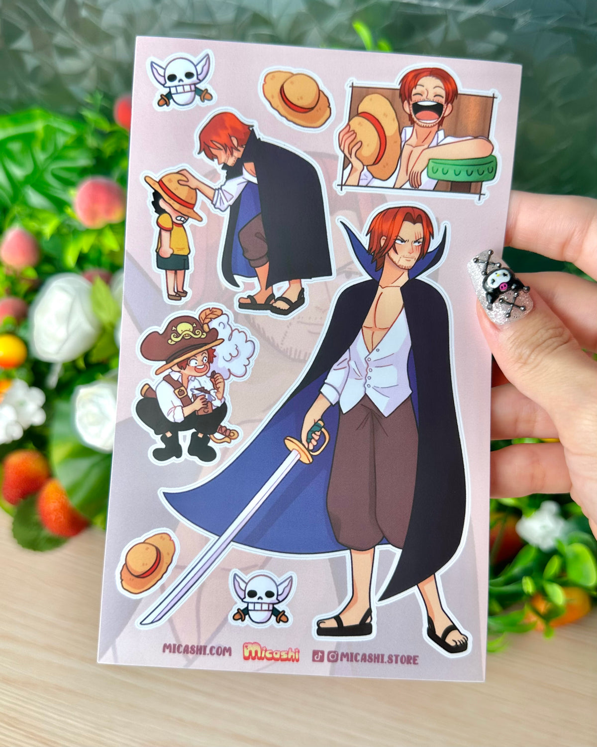 Pirates vinyl sticker sheets! :D