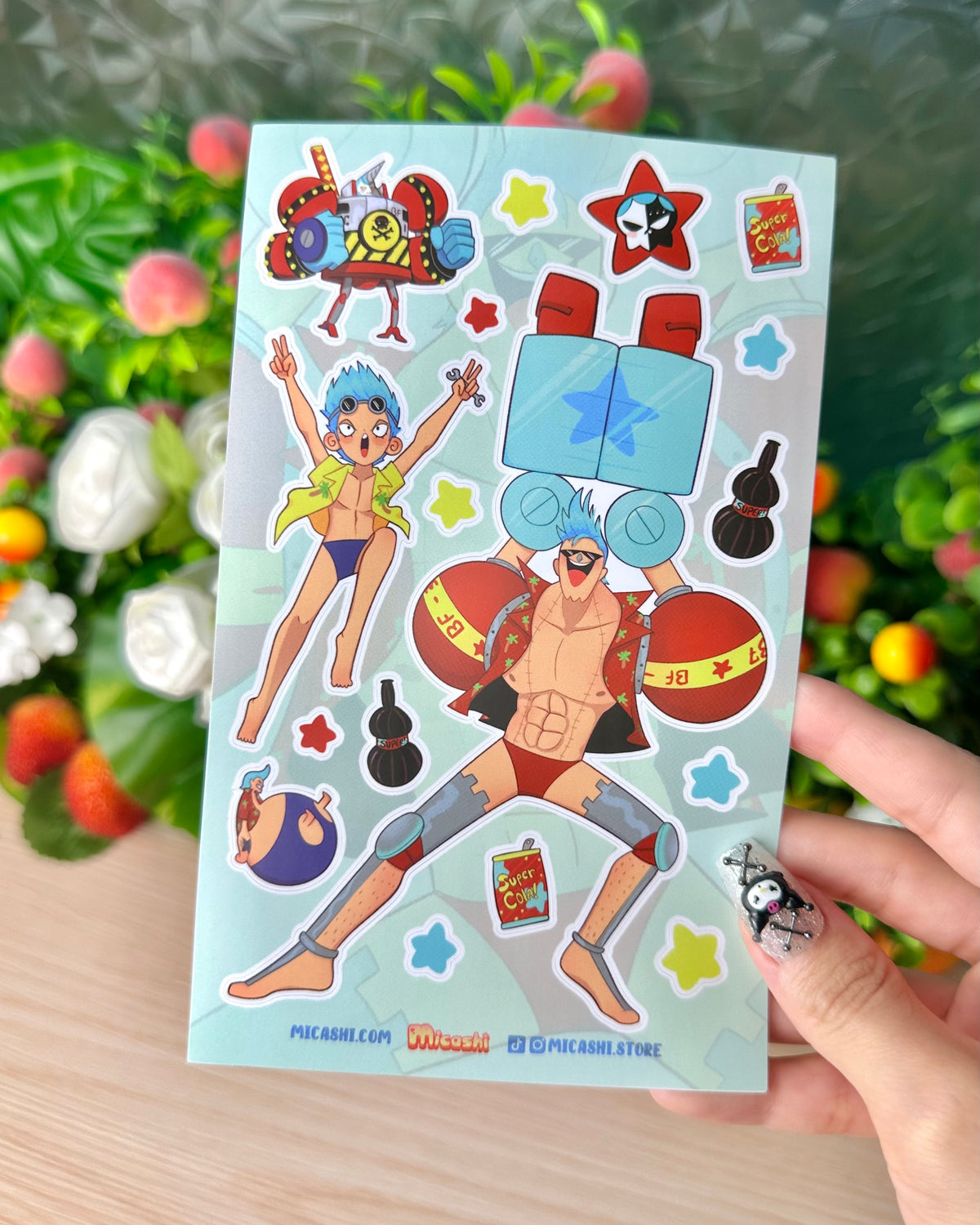 Pirates vinyl sticker sheets! :D