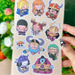 Chibi Pirates! Vinyl Sticker sheets