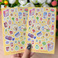 Super Market Pipa Vinyl Sticker sheet