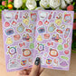 Trinkets Vinyl Sticker sheet