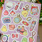 Trinkets Vinyl Sticker sheet