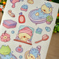 Bath 🛁 Vinyl Sticker sheet