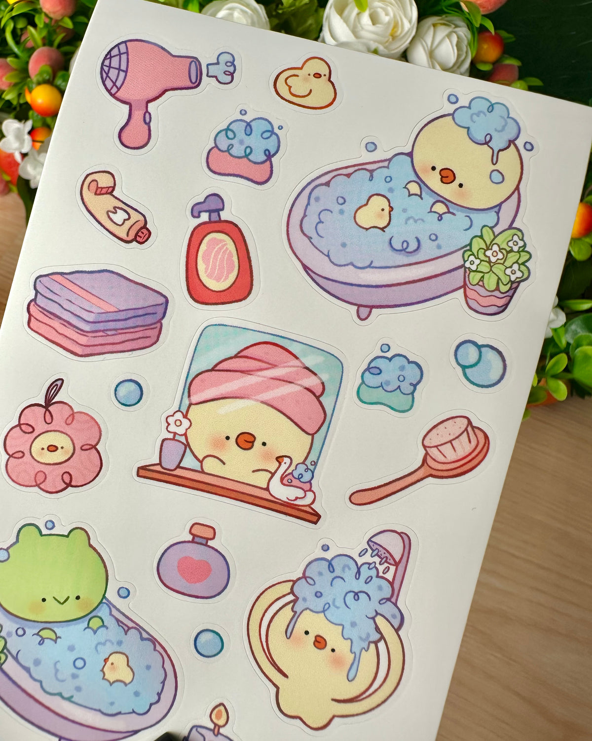 Bath 🛁 Vinyl Sticker sheet