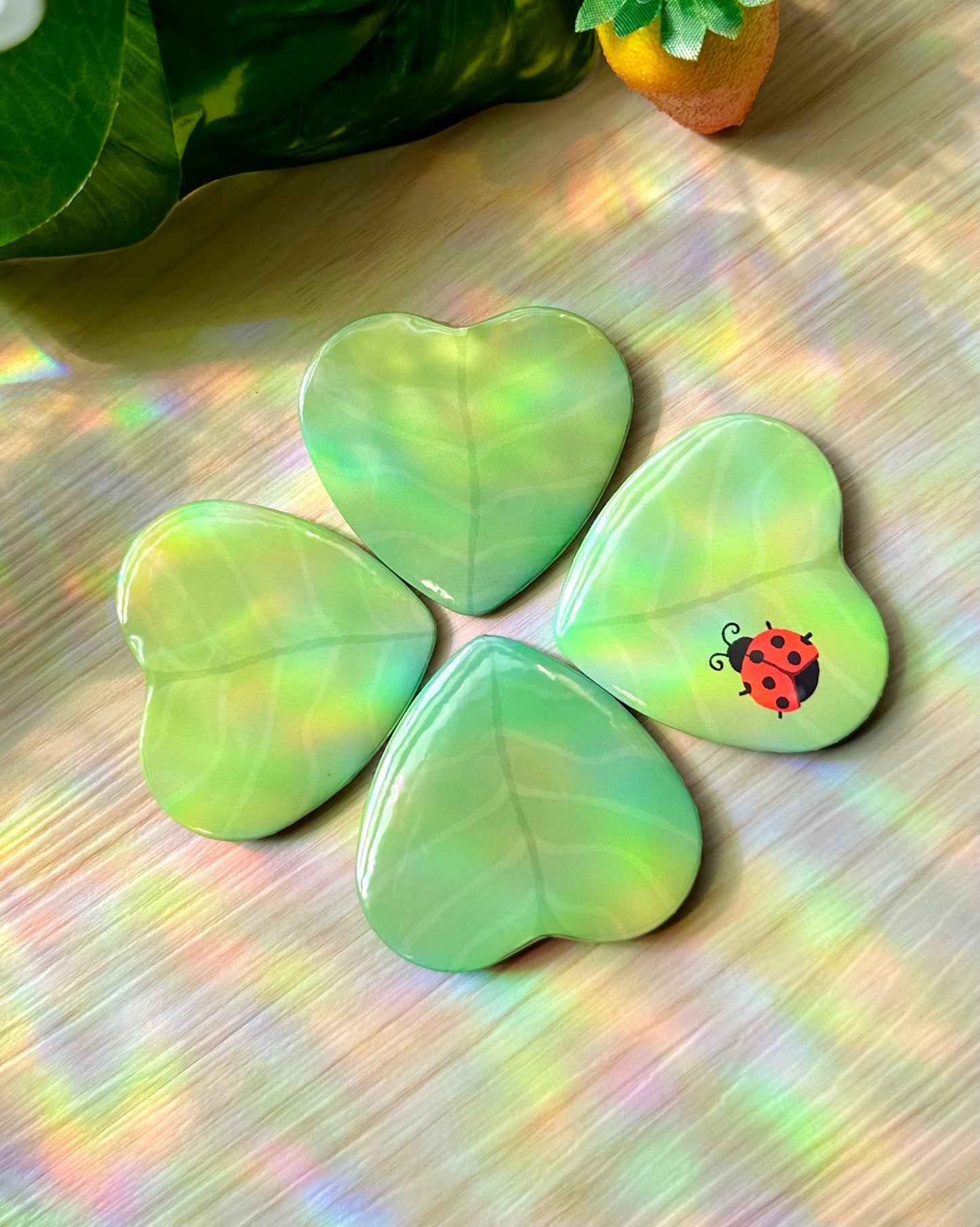 Clover Button Pins ! 🍀