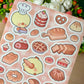 Bakery Pipa Vinyl Sticker sheet