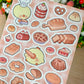 Bakery Pipa Vinyl Sticker sheet