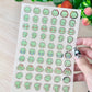 Frog Poki Clear vinyl Sticker sheet! - cute kawaii stickers