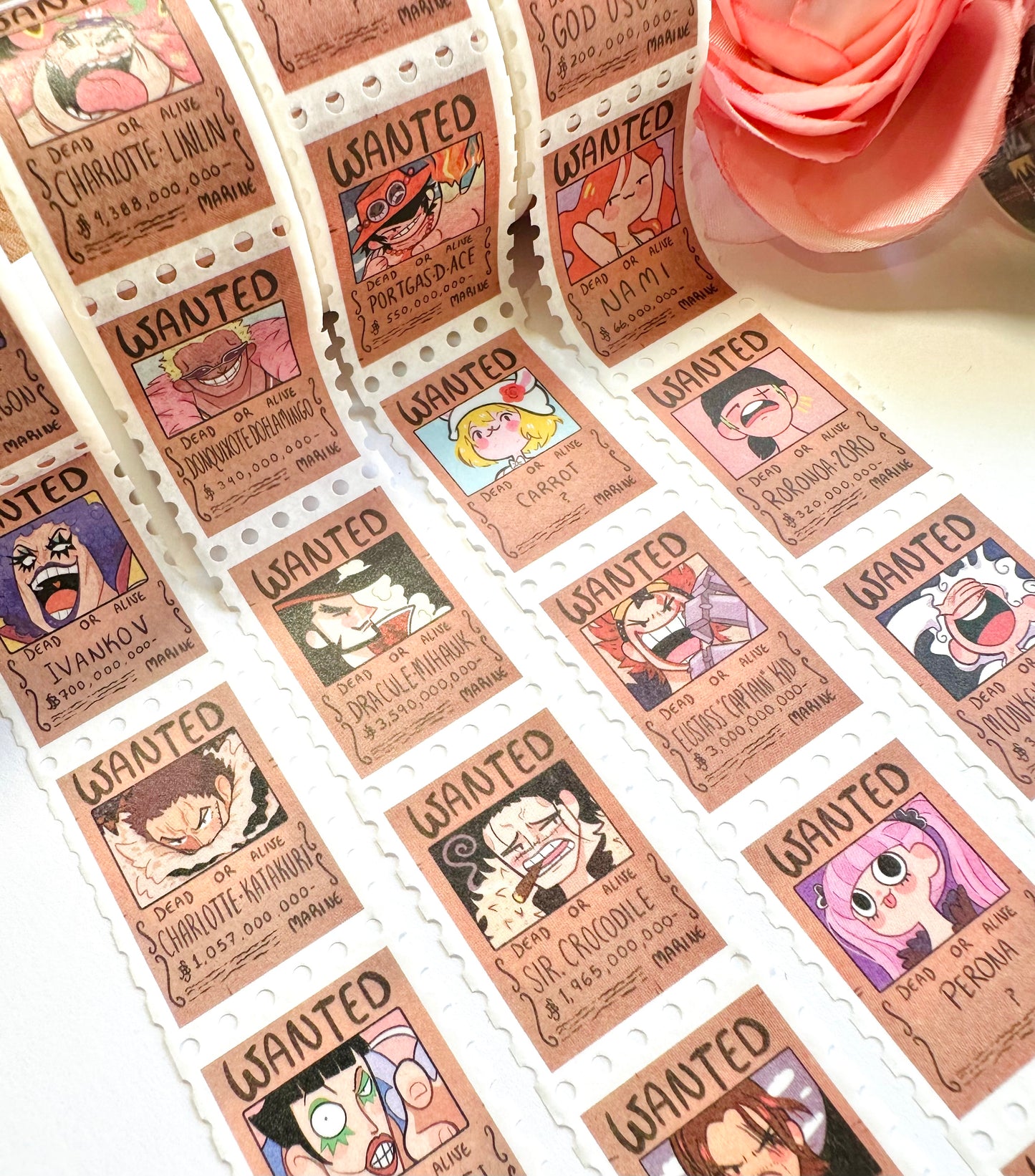 Pirates Stamp Washi tapes! :3