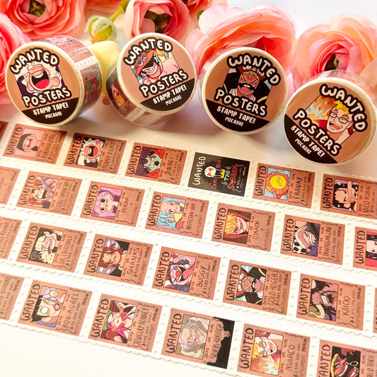 Pirates Stamp Washi tapes! :3