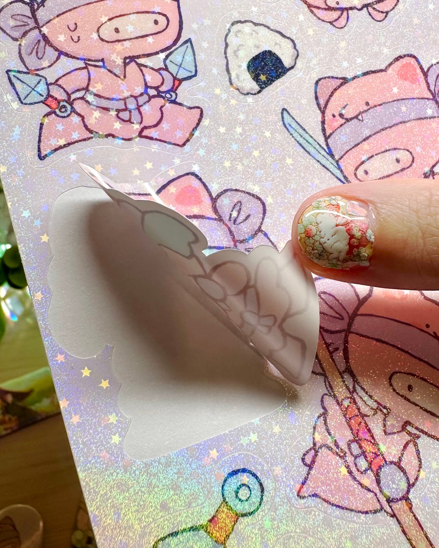 Chibi Ninjas 🥷 Vinyl Sticker Sheets !