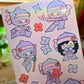 Chibi Ninjas 🥷 Vinyl Sticker Sheets !