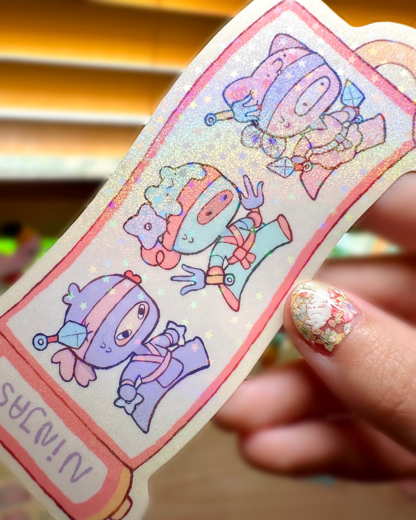 Chibi Ninjas 🥷 Vinyl Sticker Sheets !