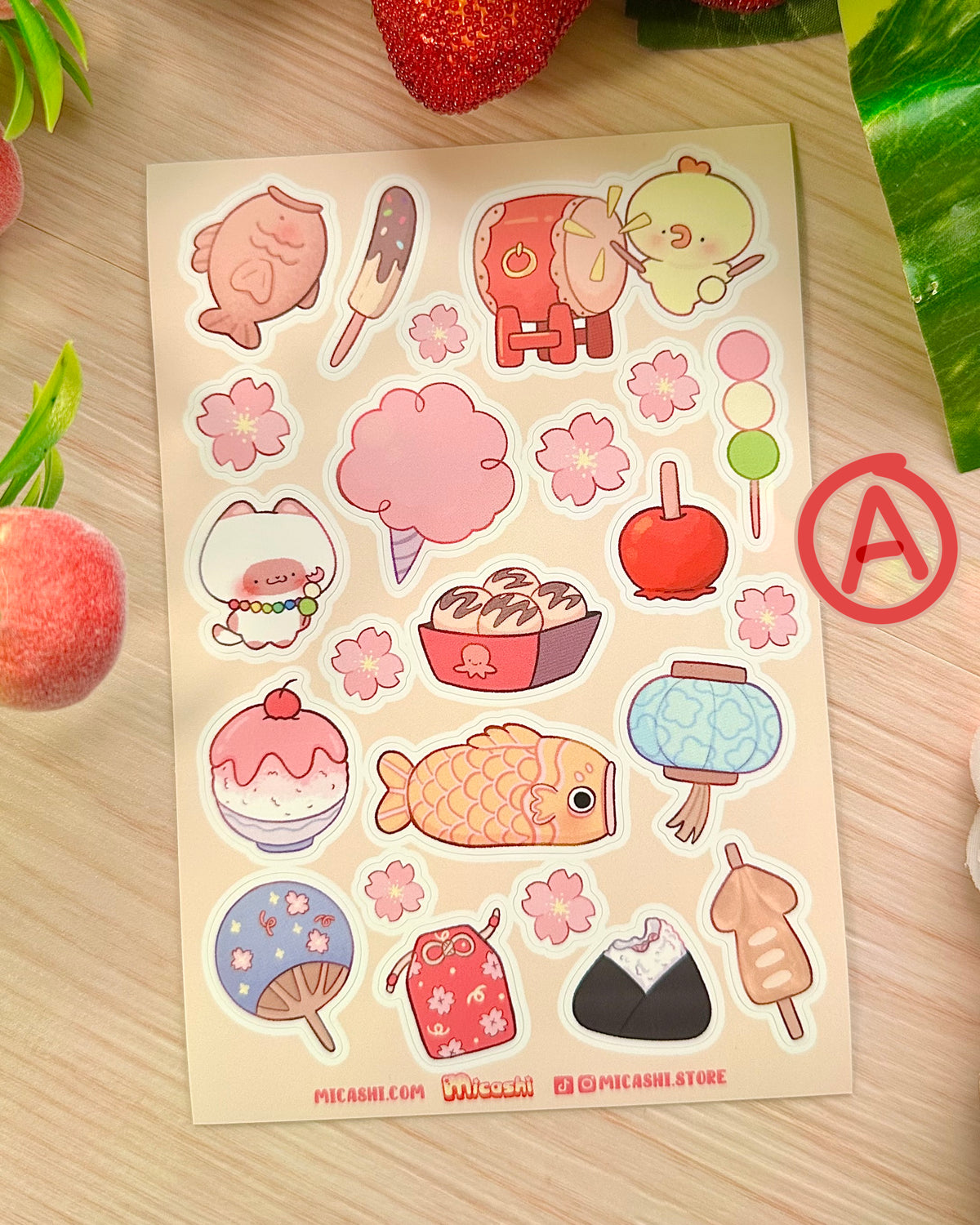 Festival Vinyl Sticker Sheets!