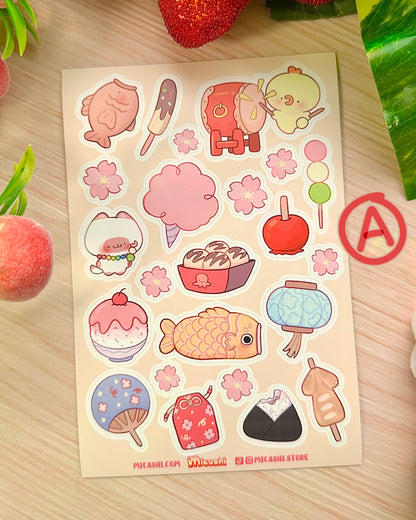 Festival Vinyl Sticker Sheets!