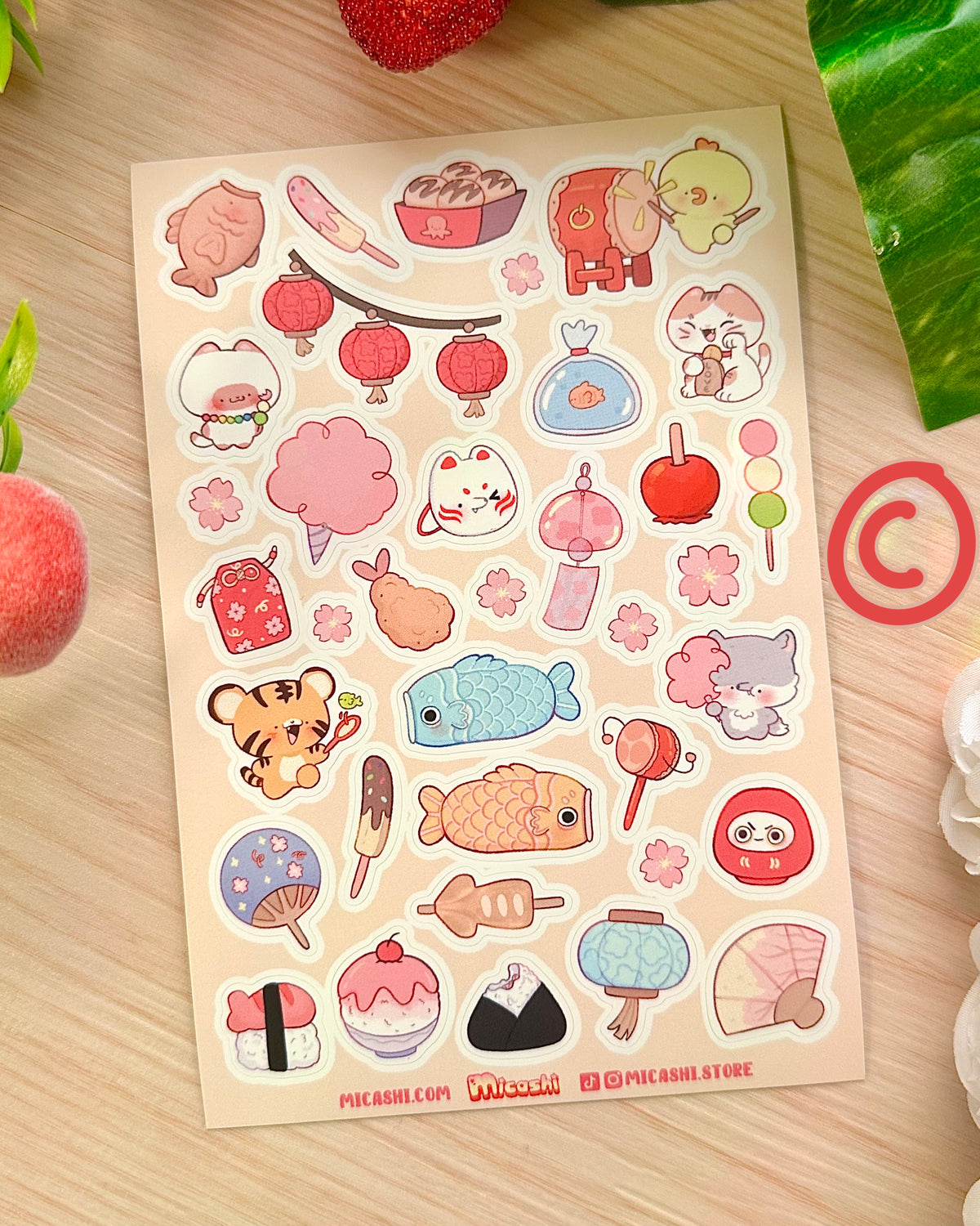 Festival Vinyl Sticker Sheets!