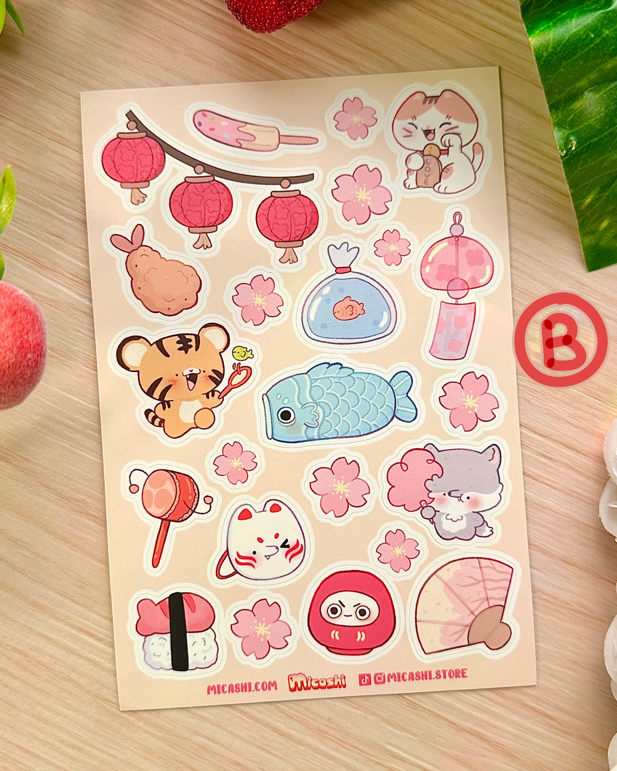 Festival Vinyl Sticker Sheets!