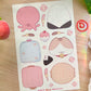 Festival Writable Vinyl Sticker Sheets!