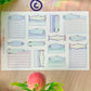 Ocean Writable Vinyl Sticker Sheets!