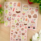 Ice Cream Vinyl Sticker Sheets!