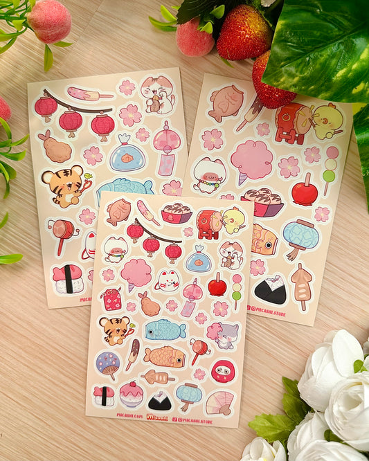 Festival Vinyl Sticker Sheets!