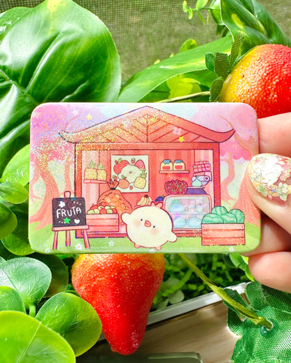 Fruits Magnets and Button Pins !