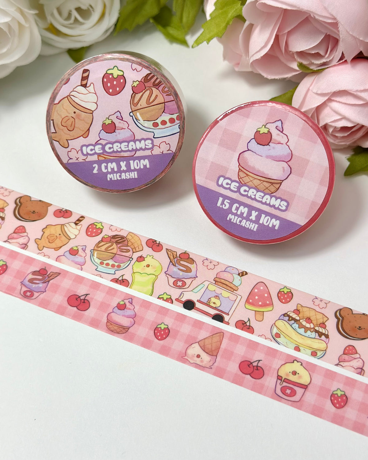 Ice Cream 🍨Planner / Journaling - Stationery Kit box !