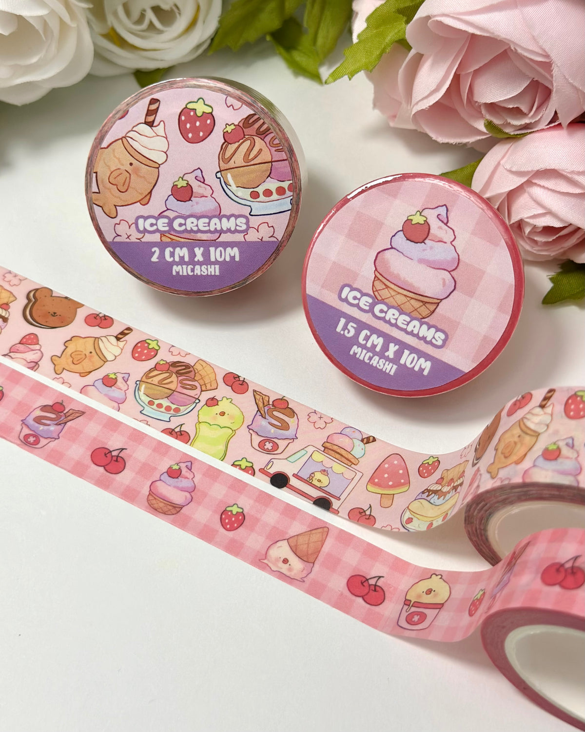 Ice Cream Washi Tapes