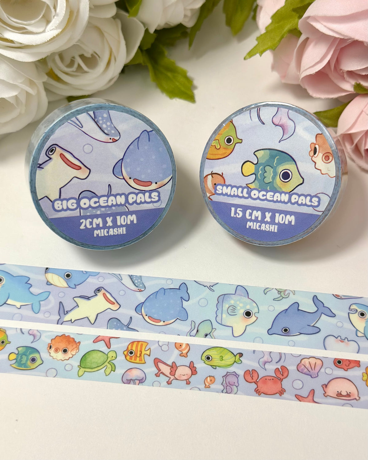 Ocean 🦈 Planner / Journaling - Stationery Kit box !