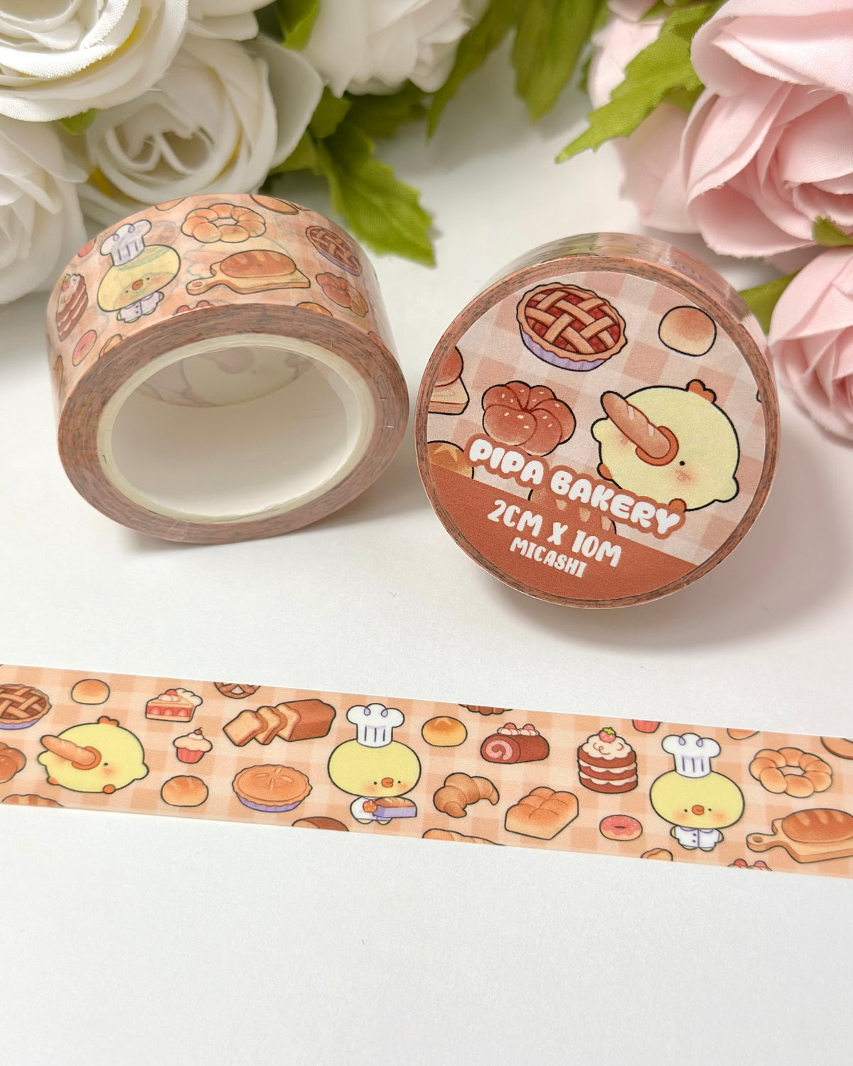 Bakery Pipa Washi Tape