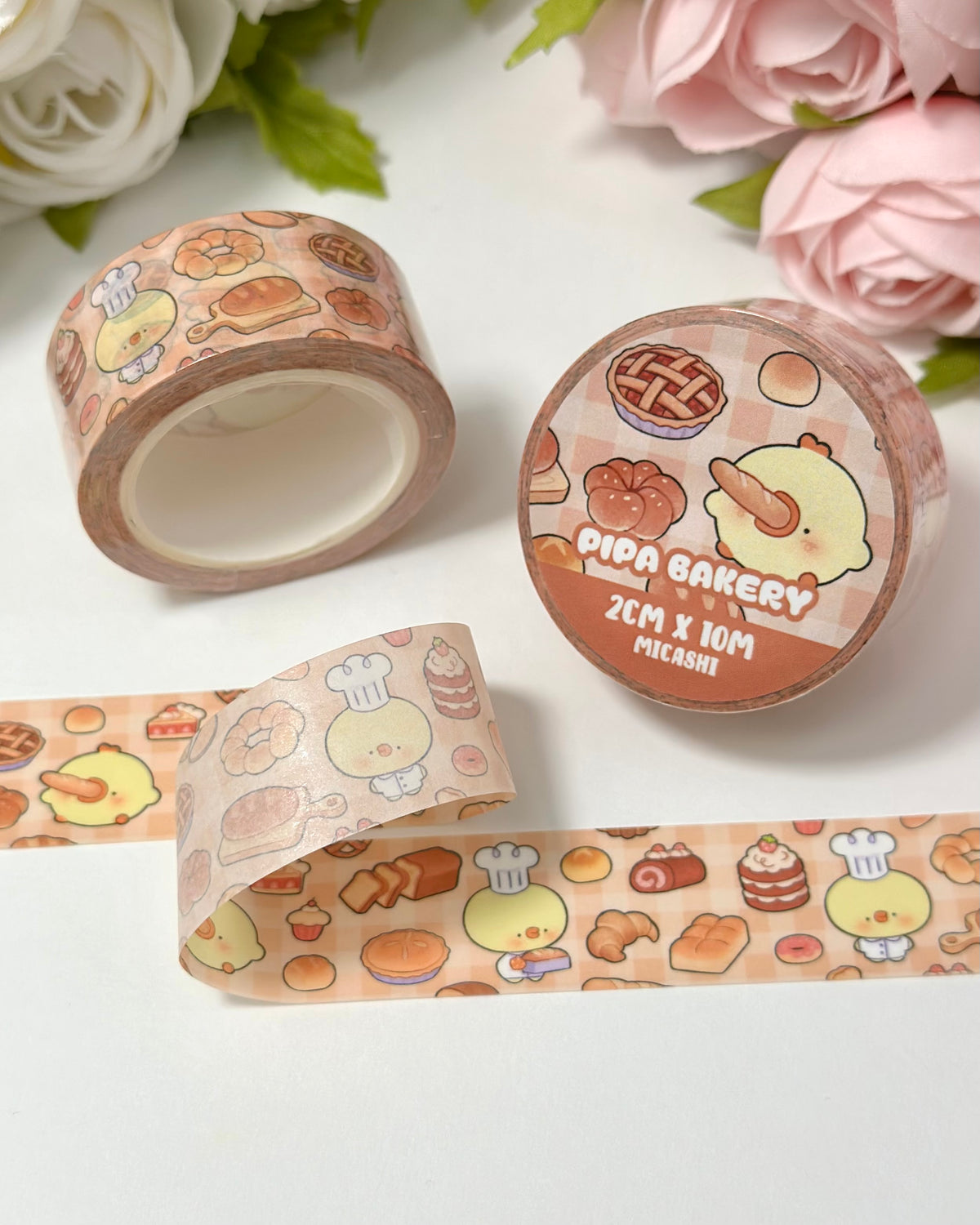 Bakery Pipa Washi Tape