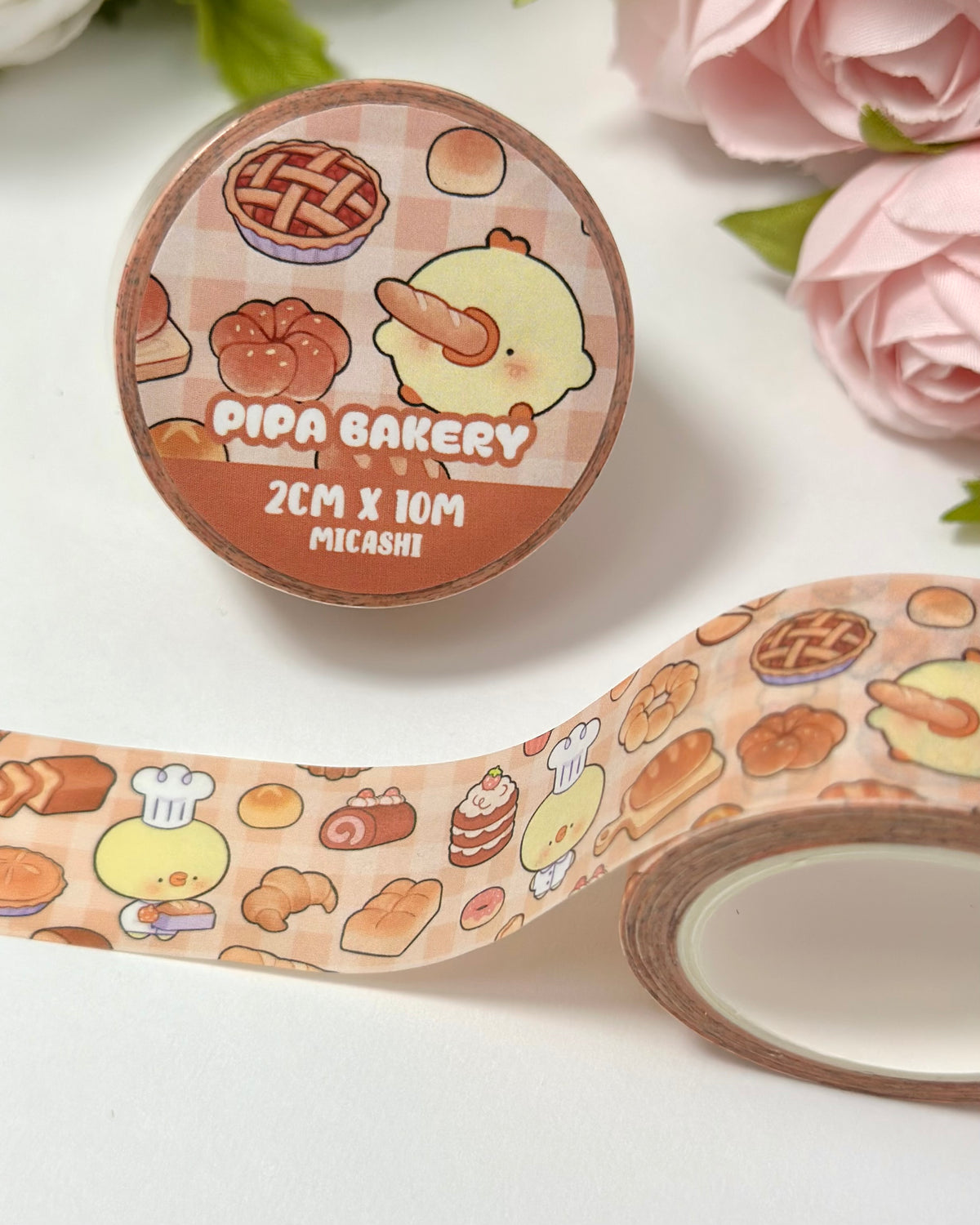 Bakery Pipa Washi Tape