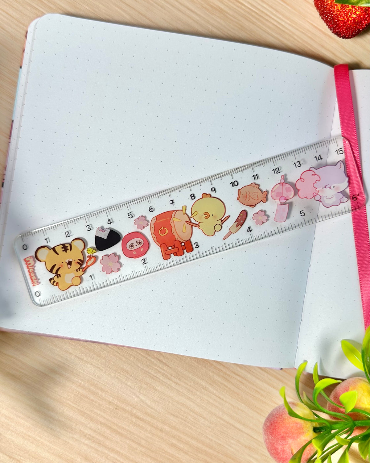 Festival Ruler 6 inches / 15 cm | Cute Stationery