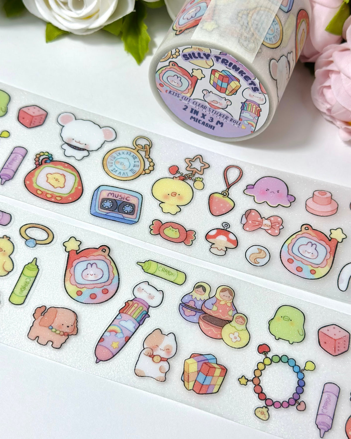 Silly Trinkets - Sticker Roll