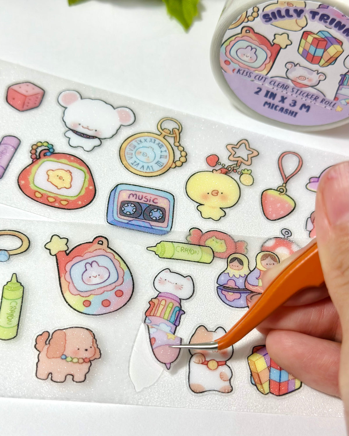 Silly Trinkets - Sticker Roll