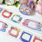 Retro Photo Frames Sticker Roll
