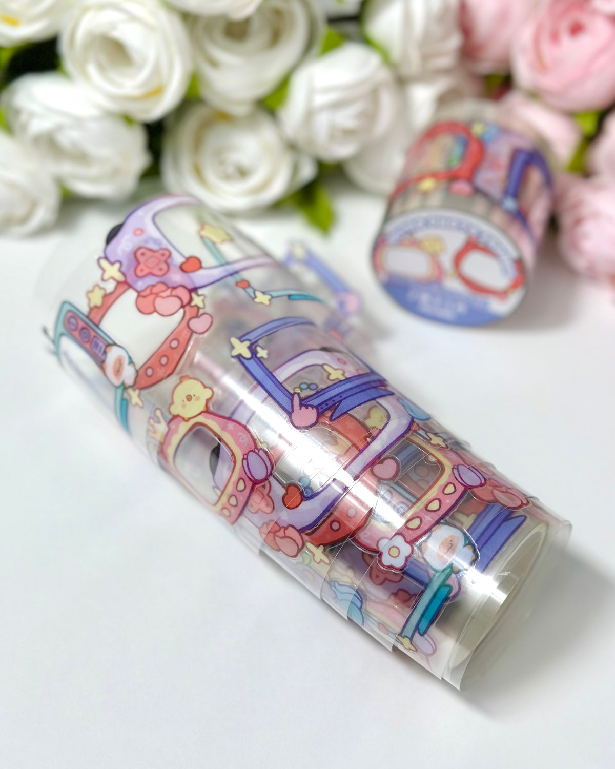 Retro Photo Frames Sticker Roll