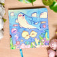 Ocean Dotted Journal Planner